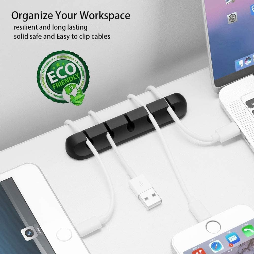 7 Slots Cable Clips - Cord Organizer