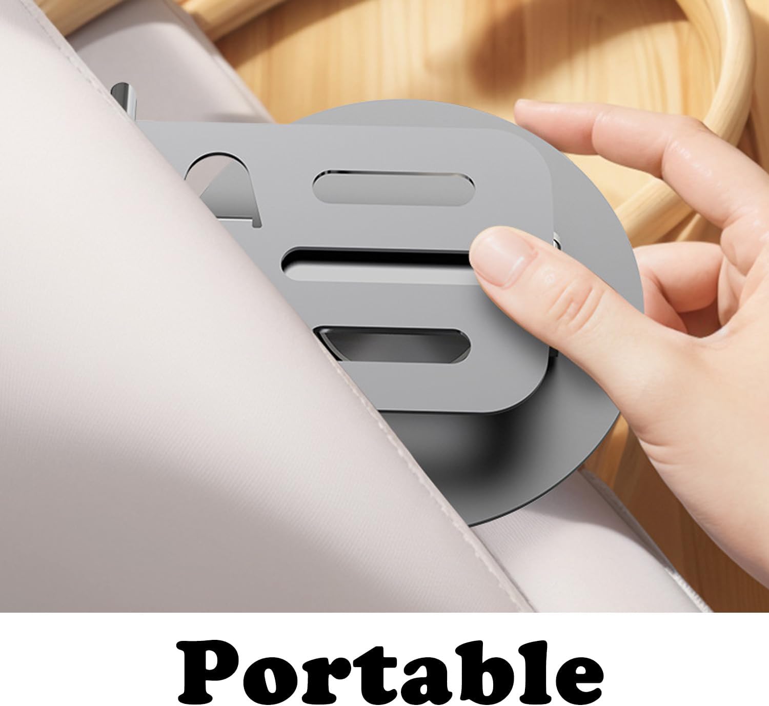 Metal 360-Degree Rotating Stress-Relieving Phone Stand