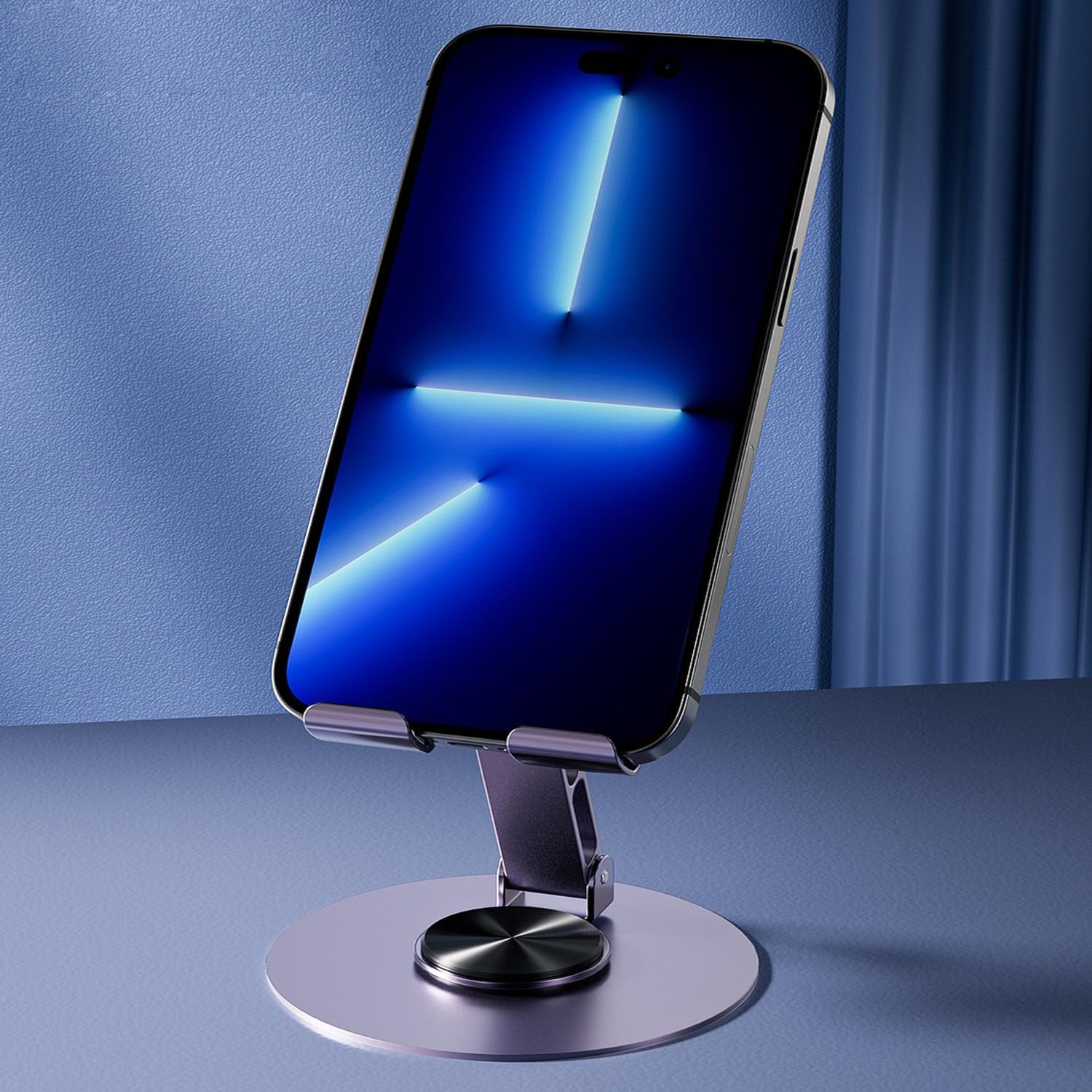 Metal 360-Degree Rotating Stress-Relieving Phone Stand