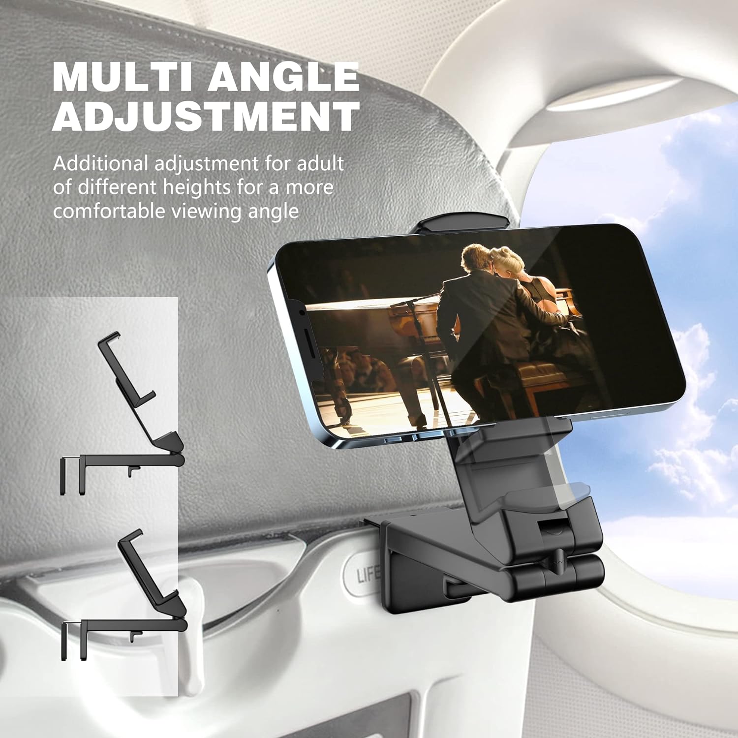 Flight Airplane Phone Holder Mount