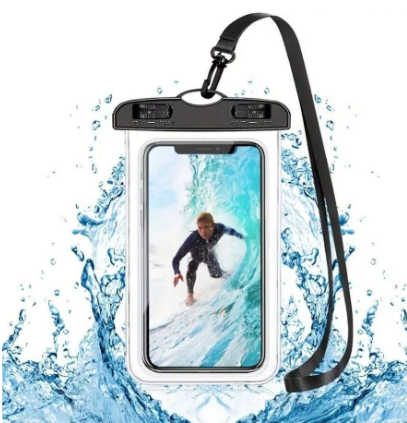 PVC Waterproof Phone Case, Touchscreen Compatible